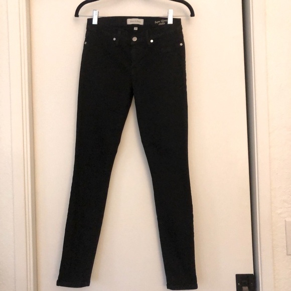Henry And Belle Super Skinny Ankle Jeans Black~Size 26 - Picture 1 of 8